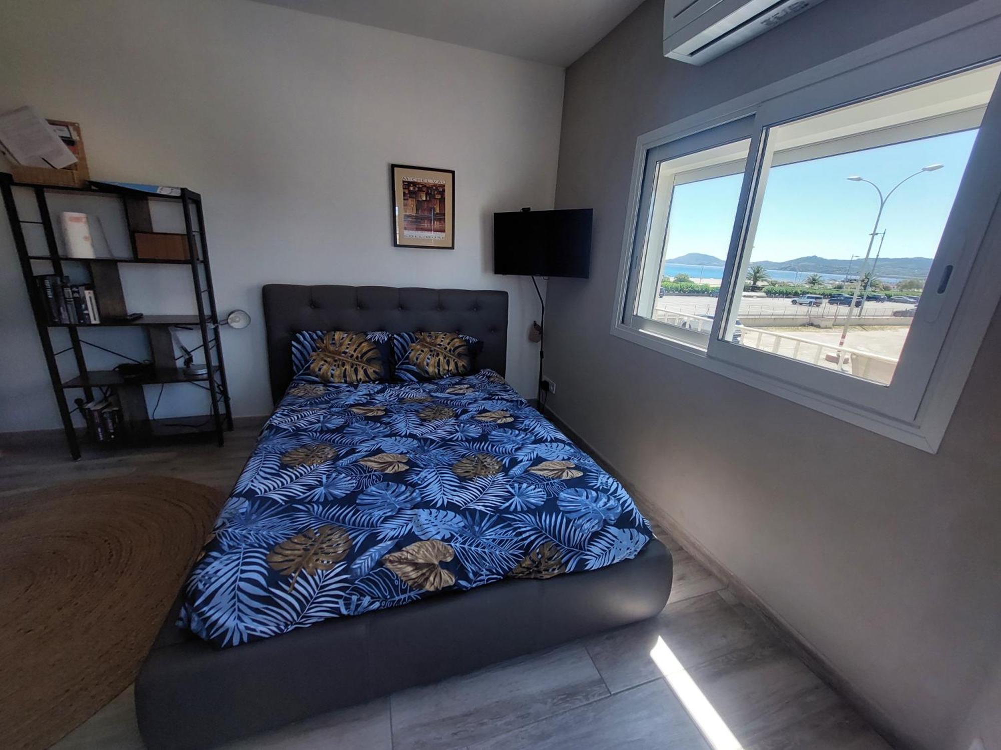 Sur La Plage, Super Studio Avec Vue Sur La Mer Plage dʼArgelès Kültér fotó
